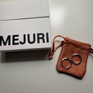 Mejuri Silver Hoops